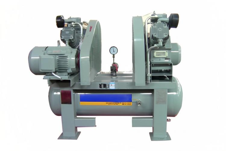 双机组无油空气压缩机 